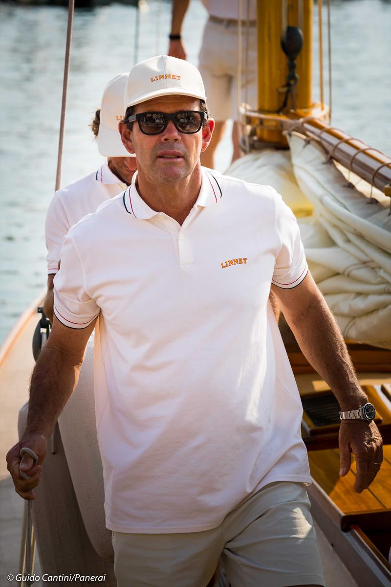 Torben Grael on day 4 of the 39th Régates Royales de Cannes – Trophée Panerai photo copyright Guido Cantini / Panerai taken at Yacht Club de Cannes and featuring the Classic Yachts class