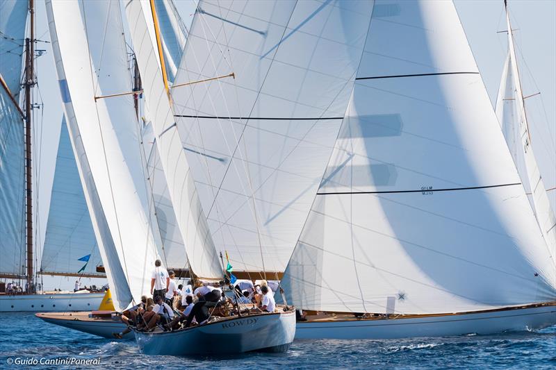 Rowdy at the 39th Régates Royales de Cannes – Trophée Panerai photo copyright Guido Cantini / Panerai taken at Yacht Club de Cannes and featuring the Classic Yachts class