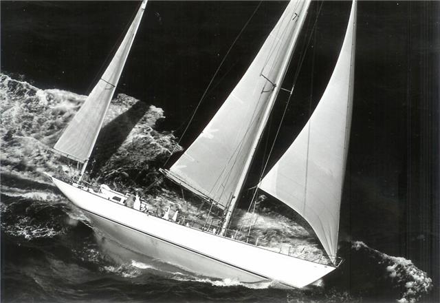 Kialoa II during the 1971 Sydney Hobart Yacht Race - photo © Dare to Win / Kilroy family