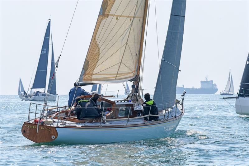 Giovanni Belgrano's Classic Whooper during RORC Spring Series Race 3 - photo © Rick Tomlinson / www.rick-tomlinson.com