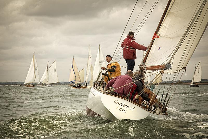 Simon Lewington's Brittany class 'Droleen II' - Mersea Week 2021 photo copyright Chrissie Westgate taken at West Mersea Yacht Club and featuring the Classic Yachts class