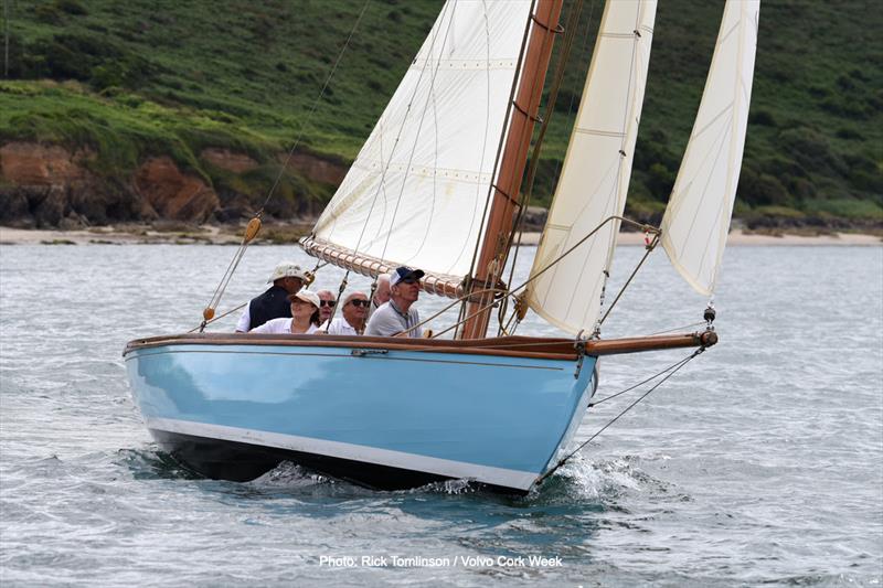 Elsie on day 4 of Volvo Cork Week 2022on photo copyright Rick Tomlinson / Volvo Cork Week taken at Royal Cork Yacht Club and featuring the Classic Yachts class