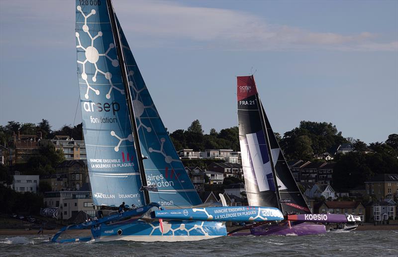 The Pro Sailing Tour finale starts from Cowes, Isle of Wight photo copyright Cowes, Isle of Wight taken at  and featuring the OCEAN50 class