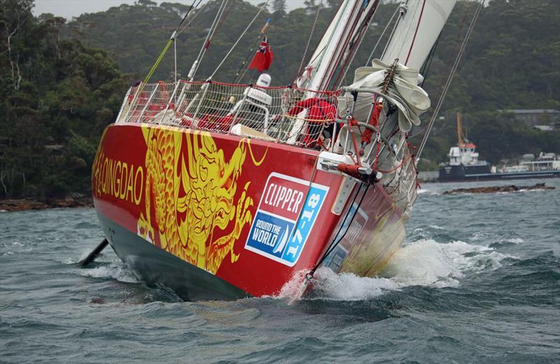 Qingdao finishes 3rd in The Clipper Telemed Tasman Test - photo © Clipper Ventures