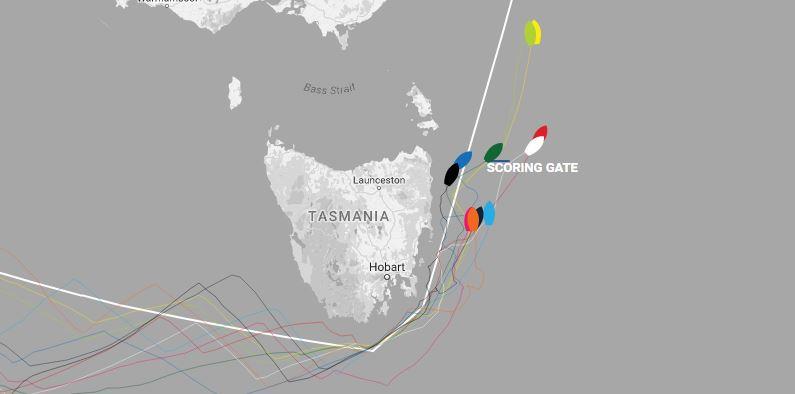 Day 10, Race 4 – Current positions – Clipper Round the World Yacht Race photo copyright Clipper Ventures taken at  and featuring the Clipper 70 class