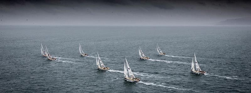 Clipper Round the World Yacht Race 9 fleet photo copyright onEdition taken at  and featuring the Clipper 70 class