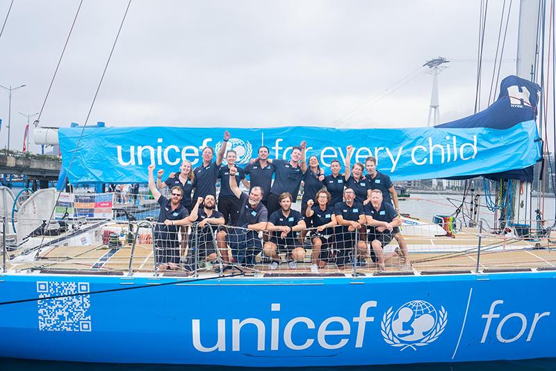 Clipper Round the World Yacht Race - All smiles from UNICEF - photo © Clipper Race