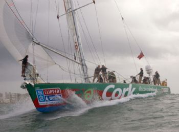 Victory for Cork in the South Atlantic leg of the Clipper 09-10 Round The World Yacht Race