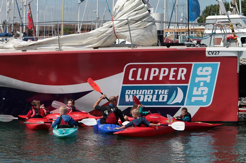 Gosport Marine Festival 2015 photo copyright Marine Advertising Agency taken at  and featuring the Clipper Ventures class