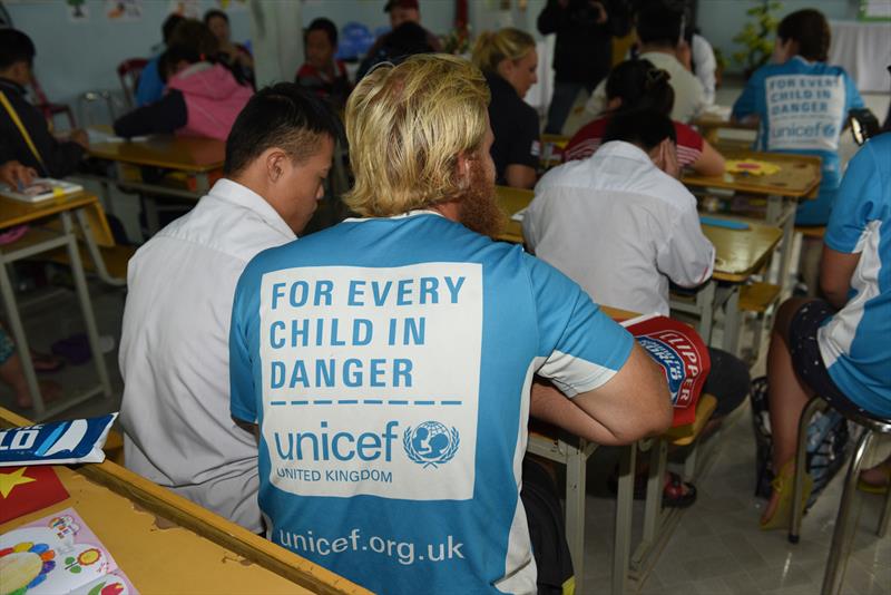 The Clipper Race working with Unicef in Vietnam - photo © Brendan Esposito