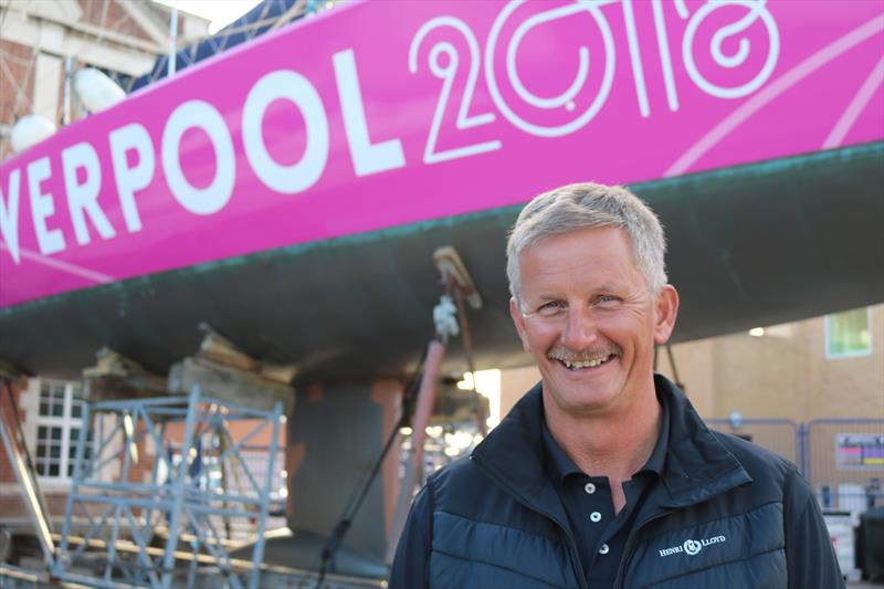 Clipper Race Skipper Lance Shepherd with Liverpool 2018 photo copyright Clipper Ventures taken at  and featuring the Clipper Ventures class