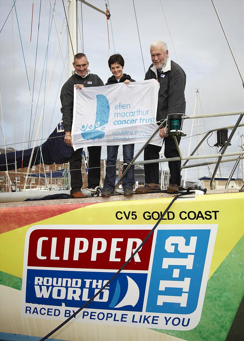 Clipper Ventures has announced that it will support the Ellen MacArthur Cancer Trust as its official charity for the 2013-14 edition of the Clipper Round the World Yacht Race photo copyright Clipper Ventures taken at  and featuring the Clipper Ventures class