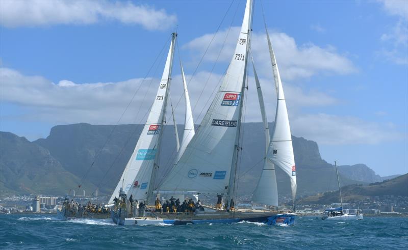 Clipper Race fleet in Cape Town 2019-20 photo copyright Clipper Ventures taken at  and featuring the Clipper Ventures class