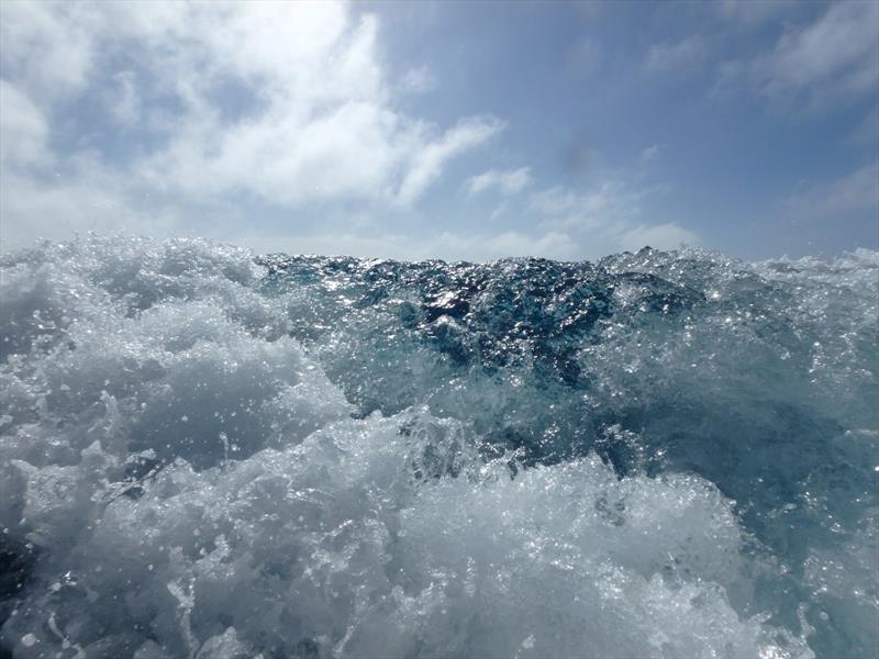 Waves captured during the ocean crossing of Leg 3  - photo © Clipper Ventures