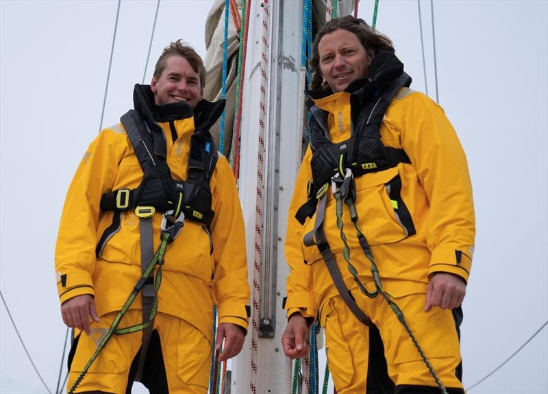 South African born Clipper Race Skippers Ryan Gibson (left) and Greg Hunt (right) - photo © Clipper Race