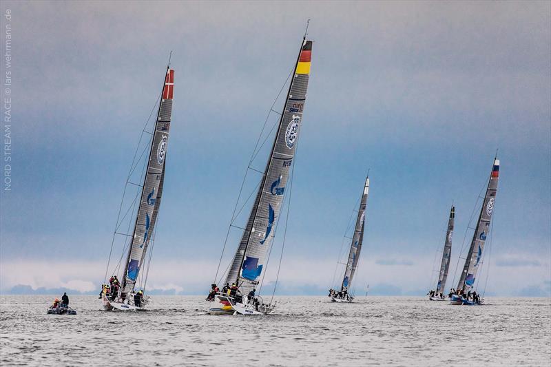 Nord Stream Race Leg 3 start photo copyright Lars Wehrmann / Nord Stream Race taken at  and featuring the ClubSwan 50 class