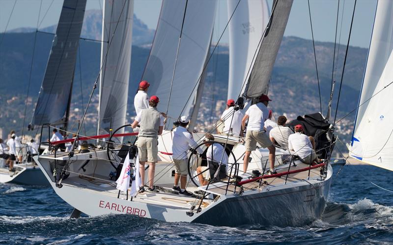 Earlybird is the new leader in ClubSwan 50 on day 3 of The Nations Trophy photo copyright Nautor's Swan / Studio Borlenghi taken at Real Club Náutico de Palma and featuring the ClubSwan 50 class