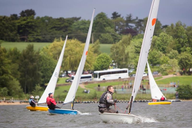 Racing on day 2 of the Comet Class Association Championships at Staunton Harold photo copyright Phil Hardcastle taken at Staunton Harold Sailing Club and featuring the Comet class
