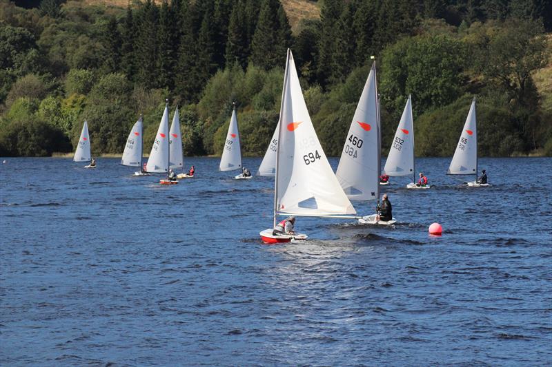 Comets at Merthyr Tydfil photo copyright Alun Bevan taken at Merthyr Tydfil Sailing Club and featuring the Comet class