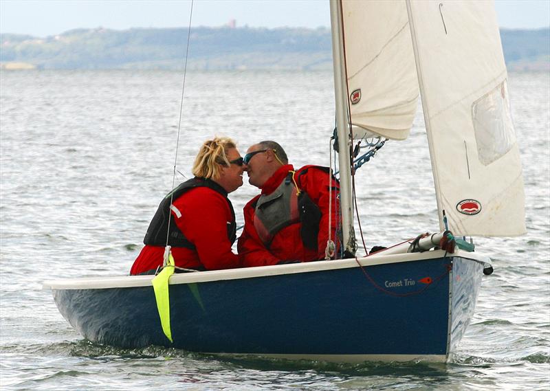 2017 Round the isle of Sheppey Race photo copyright Nick Champion / www.championmarinephotography.co.uk taken at Isle of Sheppey Sailing Club and featuring the Comet Trio class