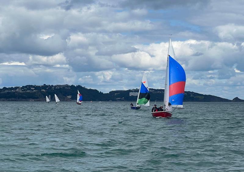 Noble Marine Comet Trio Nationals 2023 at Brixham photo copyright Nick Ripley taken at Brixham Yacht Club and featuring the Comet Trio class