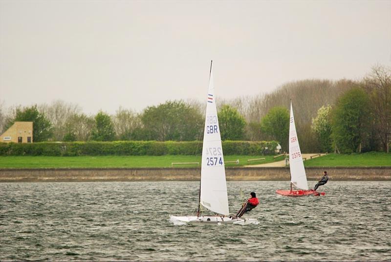 Contender travellers at Oxford photo copyright OSC taken at Oxford Sailing Club and featuring the Contender class