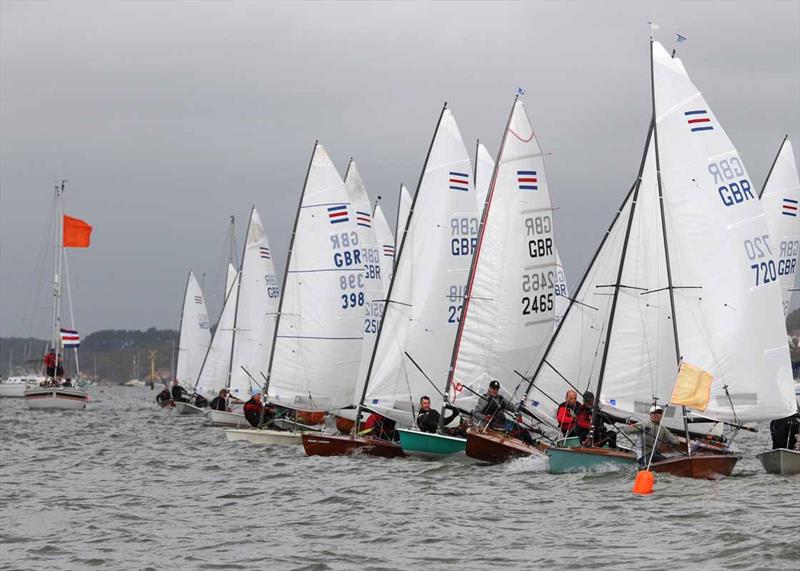 Contenders at Poole photo copyright Mike Millard taken at Poole Yacht Club and featuring the Contender class