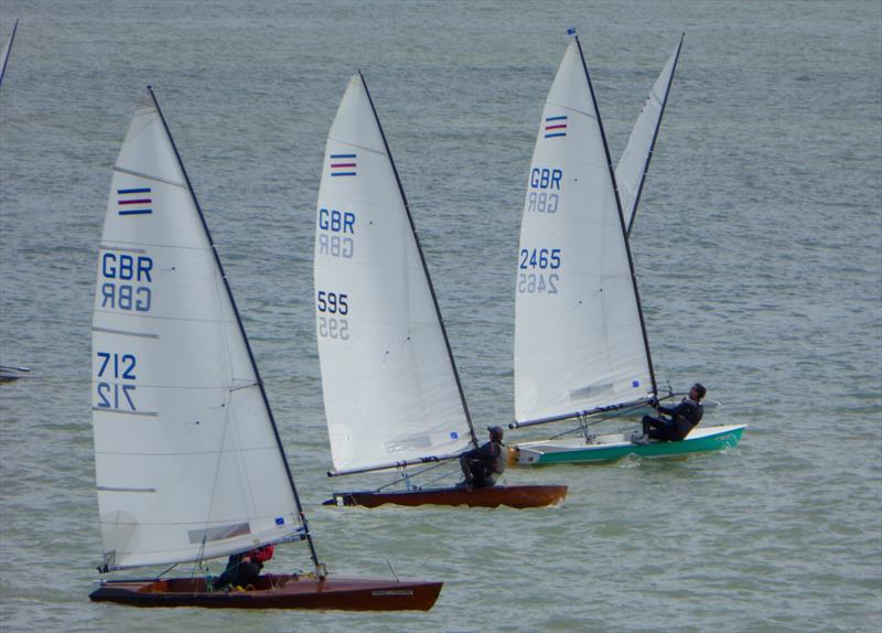 Contenders at Broadstairs photo copyright John Fullerton taken at Broadstairs Sailing Club and featuring the Contender class