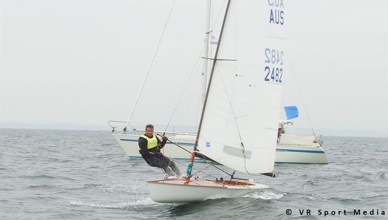 Is that a smile Beebe? on day 4 of the Contender Worlds 2017 at Sønderborg, Denmark photo copyright VR Sport Media taken at Sønderborg Yacht Club and featuring the Contender class