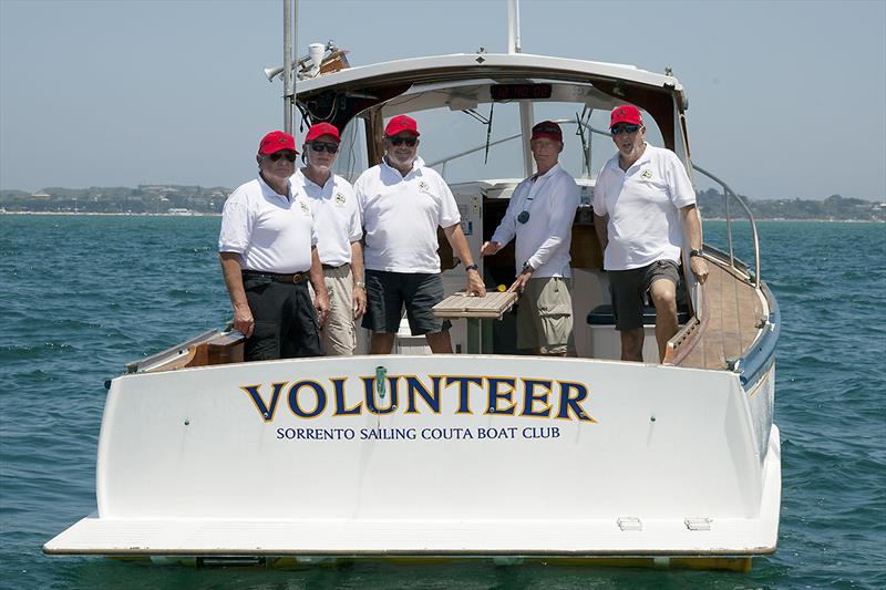 Thanks to all the volunteers. Here are some from the start boat - photo © A.J. McKinnon