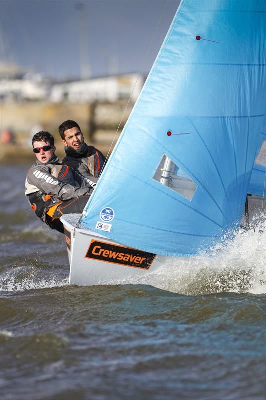 Crewsaver Phase2 dinghy gear in action photo copyright Paul Wyeth taken at  and featuring the  class