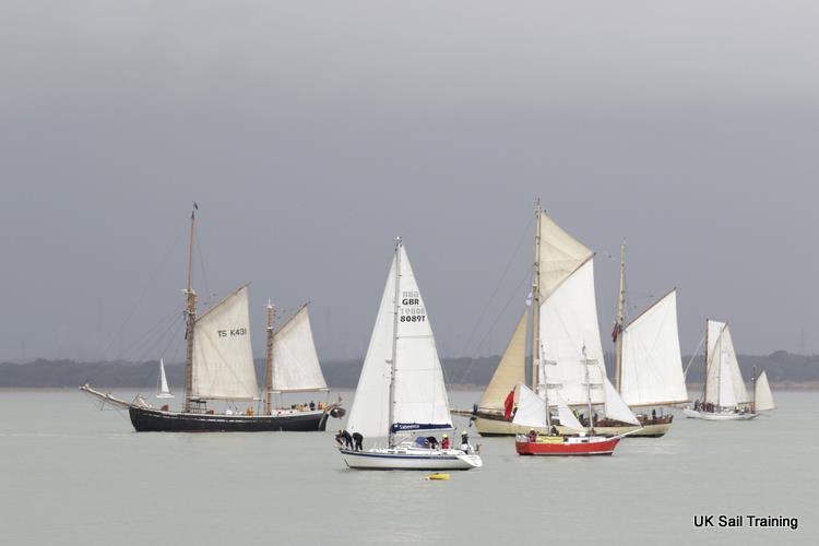 ASTO Cowes Small Ships Race photo copyright Max Mudie / UK Sail Training taken at Royal Yacht Squadron and featuring the Cruising Yacht class