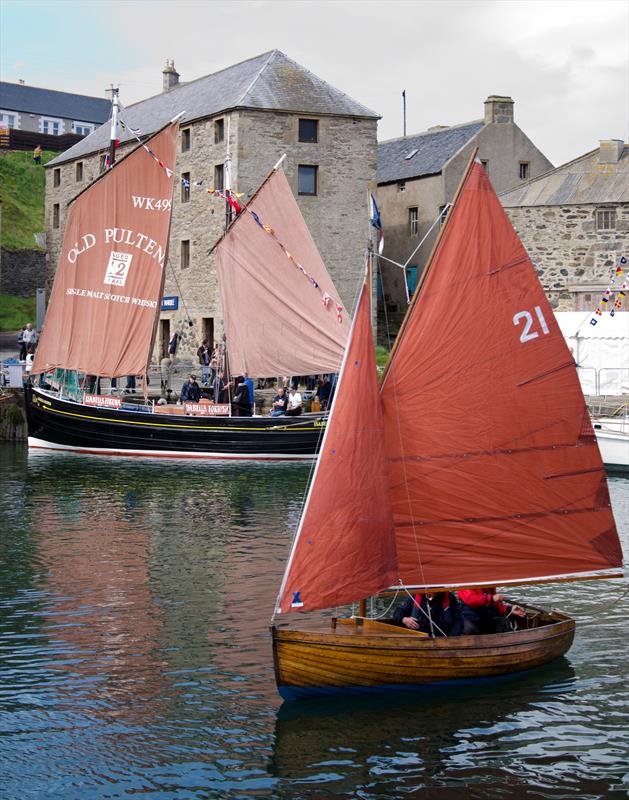 21st Aberdeen Asset Management Scottish Traditional Boat Festival takes place in Portsoy, Aberdeenshire from June 27-29th 2014 photo copyright Scottish Traditional Boat Festival taken at  and featuring the Classic & Vintage Dinghy class