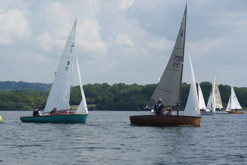 Classic and Vintage Dinghy Open at Bough Beech Sailing 
