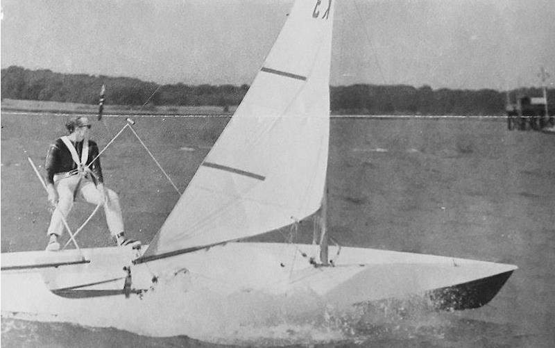 Today the Contender may well be seen as overweight and underpowered, but back when it first came out, it would break the speed barriers in the same way as the RS600 would do 20 years later photo copyright Rondar Boats taken at  and featuring the Classic & Vintage Dinghy class