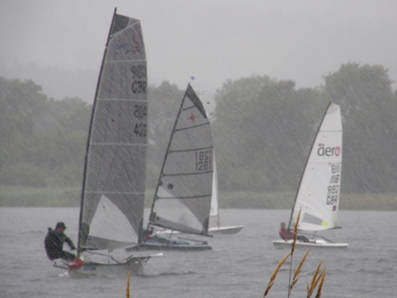 2023 Border Counties Midweek Sailing Series at Bala - How much rain can fall? photo copyright John Nield taken at Bala Sailing Club and featuring the D-One class