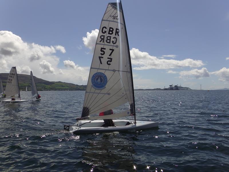 Devoti D-Zero Northerns at Largs photo copyright LSC taken at Largs Sailing Club and featuring the D-Zero class