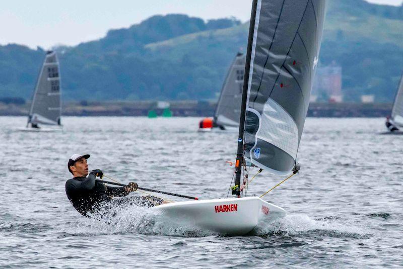 Dan Holman wins the RSK D-Zero National Championship at Largs photo copyright Tim Olin / www.olinphoto.co.uk taken at Largs Sailing Club and featuring the D-Zero class
