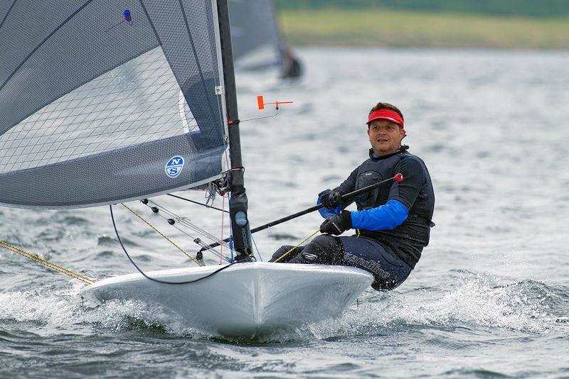 Colin Glover finished second overall in the Gill D-Zero open at Grafham Water SC photo copyright Paul Sanwell / OPP taken at Grafham Water Sailing Club and featuring the D-Zero class