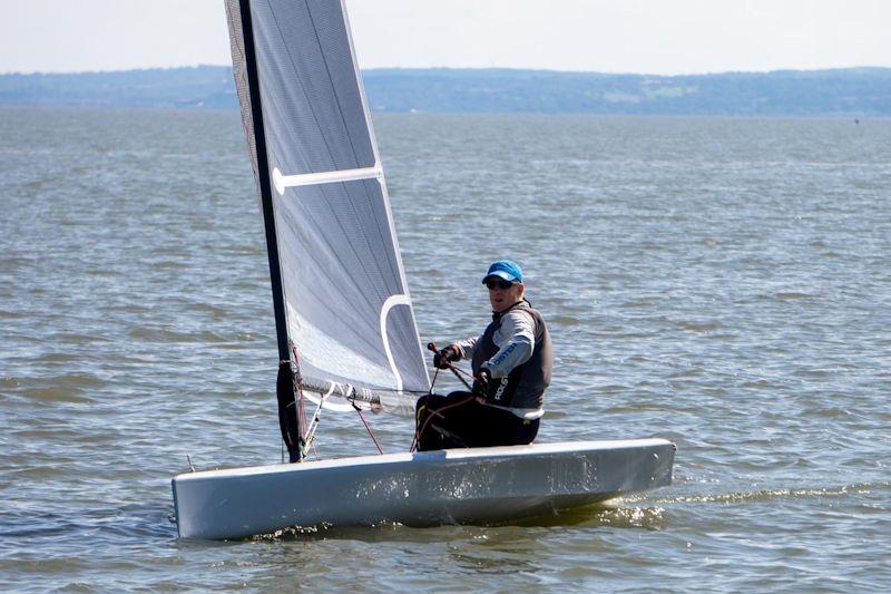 Ian Baillie wins the D-Zero open meeting during the West Kirby and Dee regattas photo copyright Dan Booth taken at West Kirby Sailing Club and featuring the D-Zero class