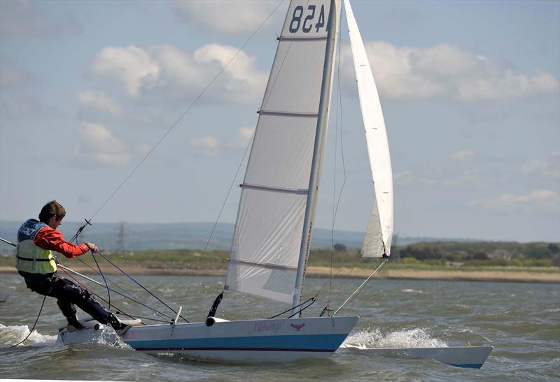 Paul Grattage, 2013 Windsport Catparts Sprint 15 Summer Traveller Series Champion, in Sport Mode photo copyright Bob Carter taken at North Devon Yacht Club and featuring the Dart 15 Sport class