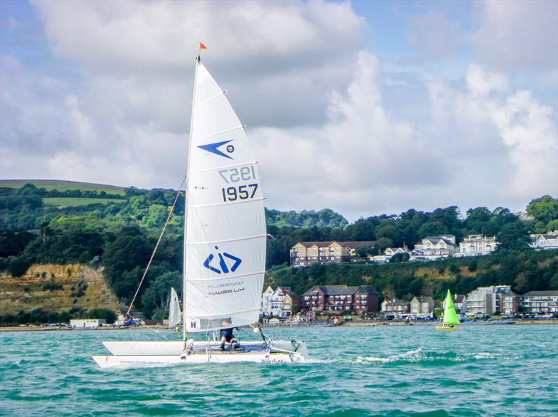 Shanklin Regatta 2017 photo copyright Todd Murrant taken at Shanklin Sailing Club and featuring the Dart 15 class