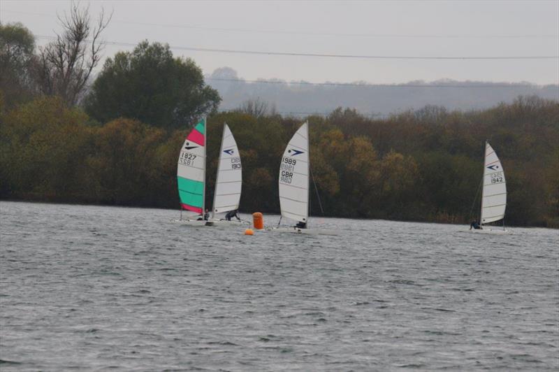 Sprint 15 Winter TT Series at Stewartby Water photo copyright Nigel Denchfield & Alan Howie-Wood taken at Stewartby Water Sailing Club and featuring the Dart 15 class