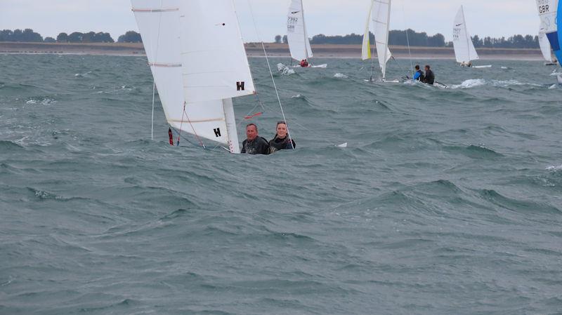 Big waves during the Noble Marine Insurance Dart 18 Nationals and Worlds at Bridlington photo copyright Peider Fried taken at Royal Yorkshire Yacht Club and featuring the Dart 18 class