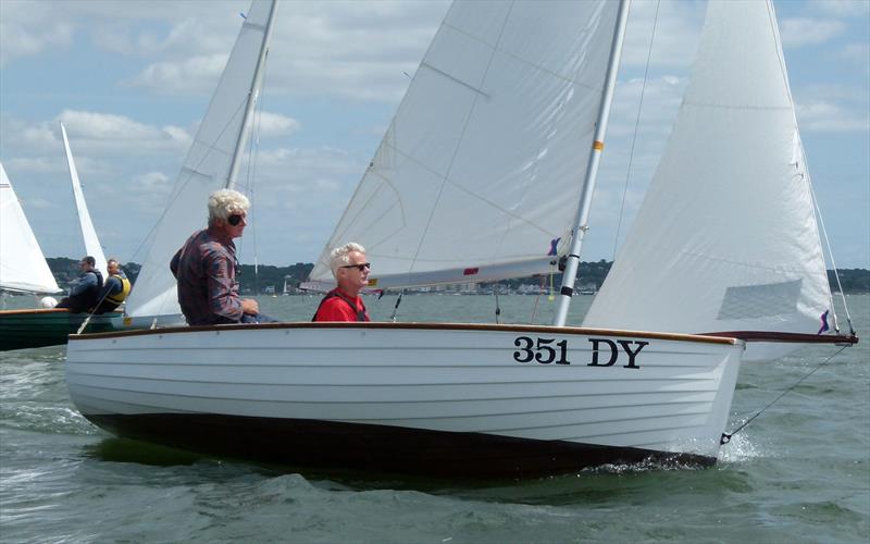Ed Williams and Shane Buckley in Yaw'l White during the Devon Yawl Nationals at Parkstone photo copyright Mike Roberts taken at Parkstone Yacht Club and featuring the Devon Yawl class