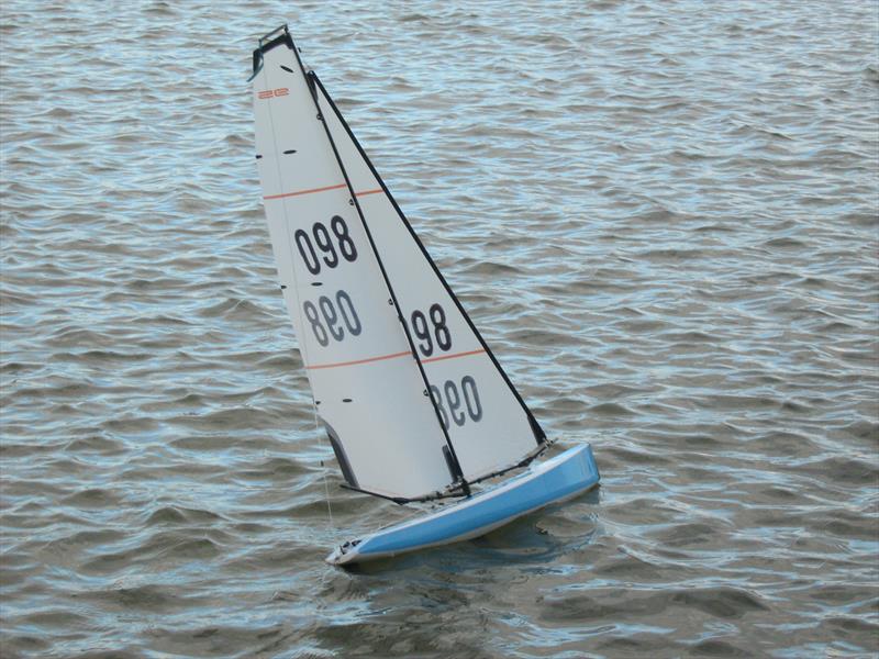 Fleetwood DF95 Winter/Spring Series Round 4 photo copyright Tony Wilson taken at Fleetwood Model Yacht Club and featuring the DF95 class