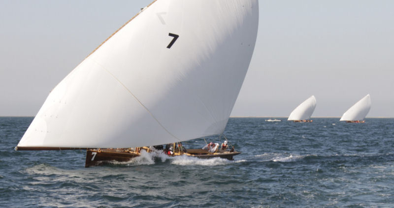 Heat 2 of the 43ft Traditional Dhow championships photo copyright Ashraf Al Amra taken at  and featuring the Dhow class