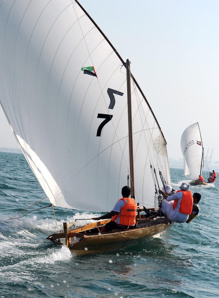 Traditional 22ft Dhow Sailing Championships race 2 photo copyright DIMC taken at  and featuring the Dhow class