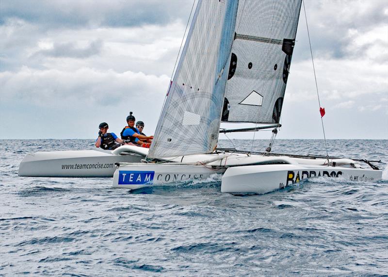 Concise 12 on Mount Gay Round Barbados Series day 2 - photo © Peter Marshall / MGRBR