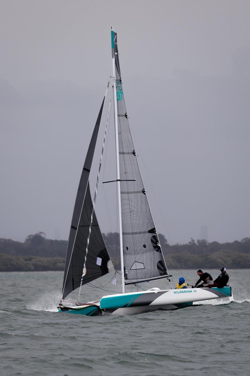 Diams are wet but fast photo copyright Peter Hackett taken at  and featuring the Diam 24OD class